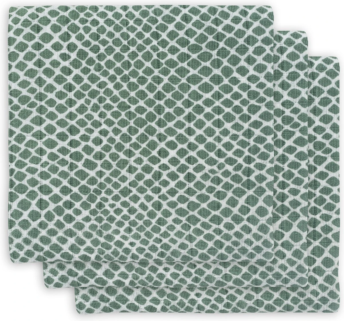 Jollein Hydrofiel Multidoek Snake 70x70cm - Ash Green - 3 Stuks Jollein Hydrofiel Multidoek Snake 70x70cm - Ash Green - 3 Stuks -Babyproducten Promotie Winkel 1200x1119 4