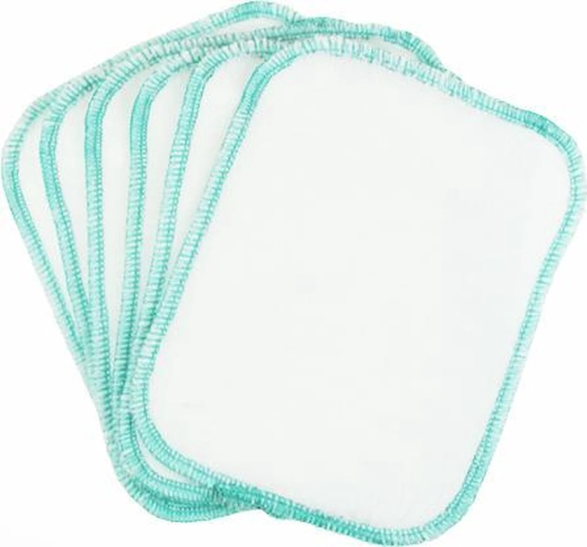 BilliesBox snoetenpoetsers - Wasbare doekjes - Zeegroen BilliesBox Snoetenpoetsers - Wasbare Doekjes - Zeegroen -Babyproducten Promotie Winkel