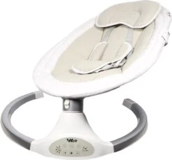 Tryco Hugg Swing Babyschommel - Zilver/Wit - Draaibare Babyswing - Met Muziek -Babyproducten Promotie Winkel 1200x1120 7