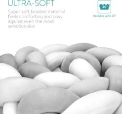 Navaris Babynestje Voor Baby's - Nestje Geweven Met Slaapmatje - Babynestje Met Bedrand Vlecht - Nestje Hoofdbeschermer - Babynestje Geweven -Babyproducten Promotie Winkel 1200x1122 2