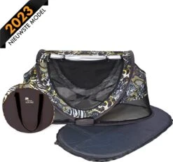 Deryan Peuter Luxe Campingbedje – Inclusief Zelfopblaasbare Matras - Zoo