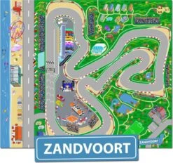 Speelkleed Circuit Van Zandvoort City-Play - Autokleed - Verkeerskleed - Speelmat Zandvoort - Vloerkleed Baby - Vloerkleed Kinderkamer - Formule 1 Max Zandvoort -Babyproducten Promotie Winkel 1200x1125 7