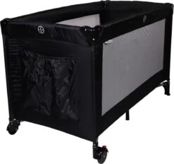 Ding Deluxe Black Campingbedje Incl. Bodemverhoger -Babyproducten Promotie Winkel 1200x1126 14