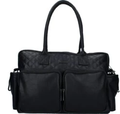 Kidzroom Vision Of Love Luiertas - Zwart - Verschoonmatje - Verstelbare Schouderband -Babyproducten Promotie Winkel 1200x1137 8