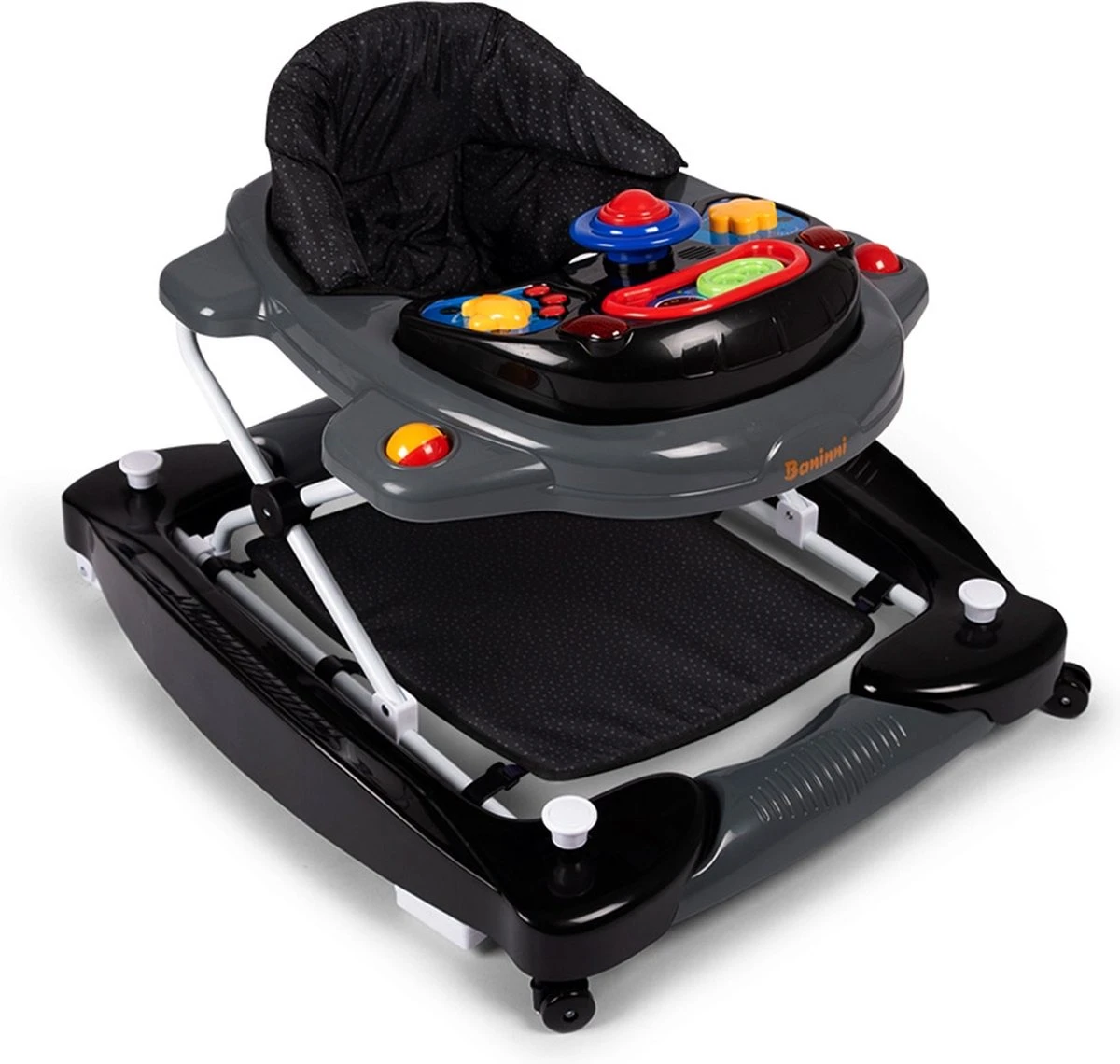 Baninni Loopstoel Classic 2-in-1 Black Dot Baninni Loopstoel Classic 2-in-1 Black Dot -Babyproducten Promotie Winkel 1200x1140 12