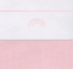 Jollein Baby Laken Wieg 75x100cm Rainbow - Blush Pink 3 Jollein Baby Laken Wieg 75x100cm Rainbow - Blush Pink -Babyproducten Promotie Winkel 1200x1140 4