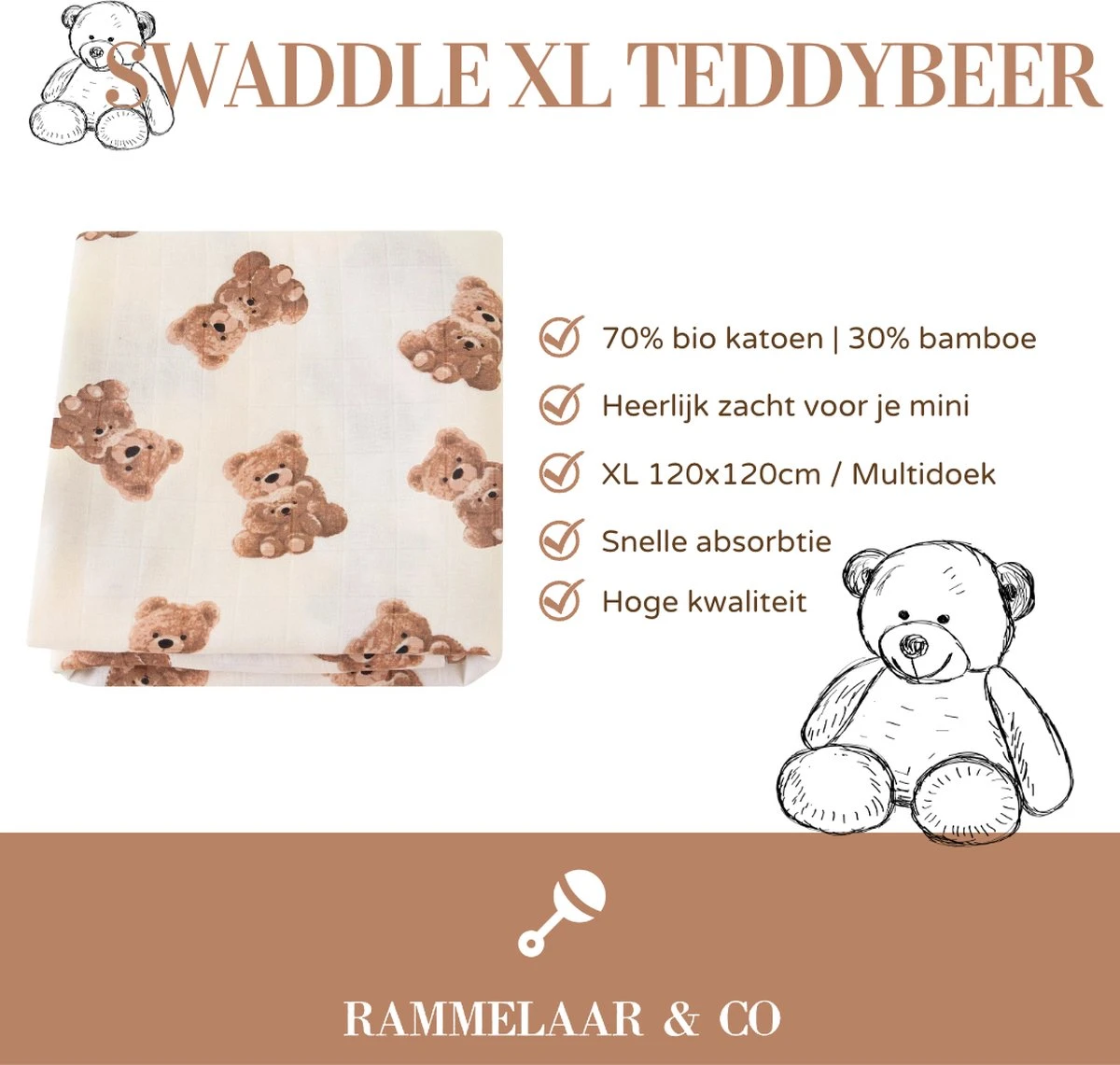 Hydrofiele Doek - Hydrofiele Doek XL - Teddybeer - 120x120cm - Hydrofiel - Swaddle - Multidoek - Superzacht - Hydrofiele Luier -XL - Bamboe - Hydrofiele Doek Teddybeer - Omslagdoek - Emmailloter - Kraamcadeau Hydrofiele Doek - Hydrofiele Doek XL - Teddybeer - 120x120cm - Hydrofiel - Swaddle - Multidoek - Superzacht - Hydrofiele Luier -XL - Bamboe - Hydrofiele Doek Teddybeer - Omslagdoek - Emmailloter - Kraamcadeau -Babyproducten Promotie Winkel 1200x1141 1