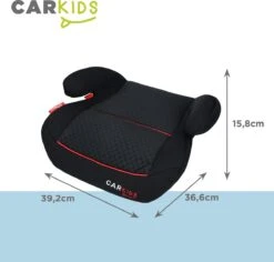 Carkids Auto Zitverhoger Zwart En Rood | Autostoel Groep 2-3 | Kinderen Van 3,5-12 Jaar | 15-36 Kg 7 Carkids Auto Zitverhoger Zwart En Rood | Autostoel Groep 2-3 | Kinderen Van 3,5-12 Jaar | 15-36 Kg -Babyproducten Promotie Winkel 1200x1147 11