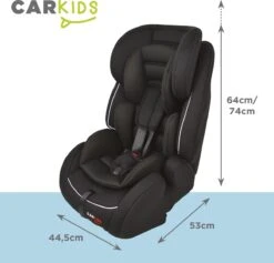 Carkids Verstelbaar Kinderautostoeltje Zwart En Wit | Kinderautostoel Groep 1-2-3 Met Isofix En Top Tether Connector | Kinderen Van 9 Maanden -12 Jaar | 9-36 Kg -Babyproducten Promotie Winkel 1200x1150 10