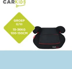 Carkids Auto Zitverhoger Zwart En Rood | Autostoel Groep 2-3 | Kinderen Van 3,5-12 Jaar | 15-36 Kg 3 Carkids Auto Zitverhoger Zwart En Rood | Autostoel Groep 2-3 | Kinderen Van 3,5-12 Jaar | 15-36 Kg -Babyproducten Promotie Winkel 1200x1150 14