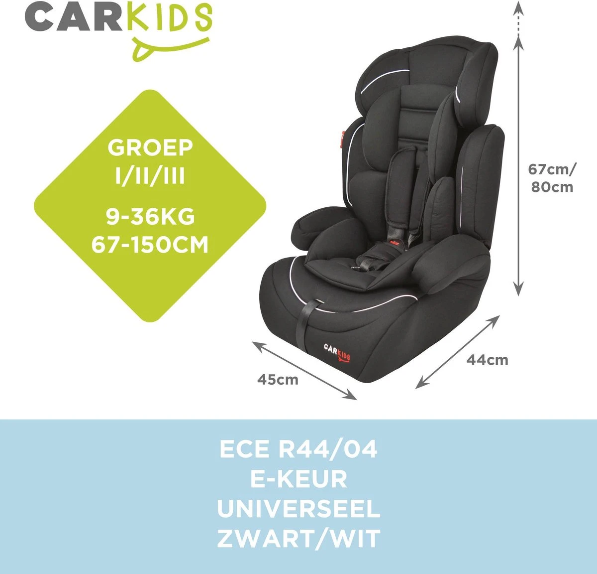 Carkids Verstelbaar Kinderautostoeltje Zwart en Wit | Kinderautostoel Groep 1-2-3 | Kinderen van 9 maanden-12 jaar | 9-36 kg Carkids Verstelbaar Kinderautostoeltje Zwart En Wit | Kinderautostoel Groep 1-2-3 | Kinderen Van 9 Maanden-12 Jaar | 9-36 Kg -Babyproducten Promotie Winkel 1200x1152 5