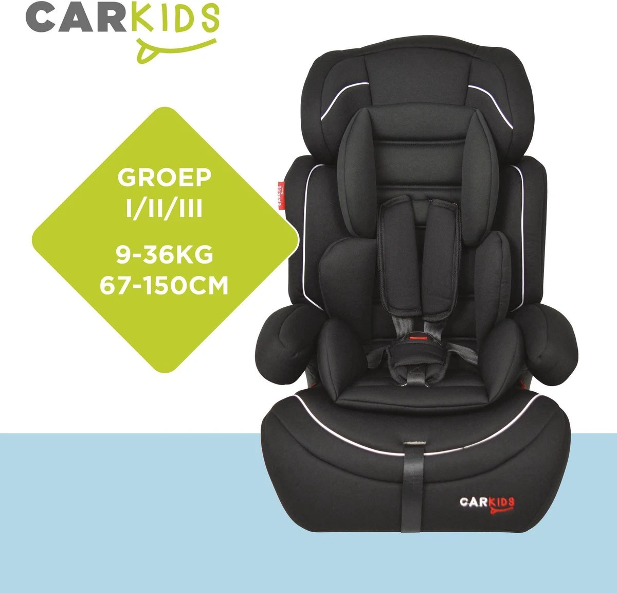 Carkids Verstelbaar Kinderautostoeltje Zwart en Wit | Kinderautostoel Groep 1-2-3 | Kinderen van 9 maanden-12 jaar | 9-36 kg Carkids Verstelbaar Kinderautostoeltje Zwart En Wit | Kinderautostoel Groep 1-2-3 | Kinderen Van 9 Maanden-12 Jaar | 9-36 Kg -Babyproducten Promotie Winkel 1200x1152 6