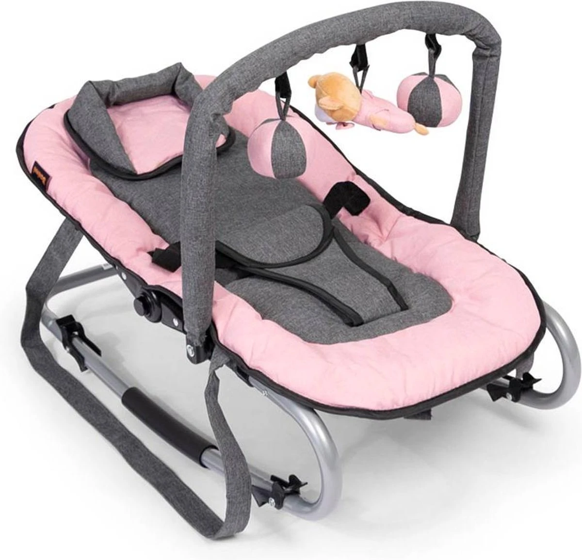 Baninni Wipstoel Admiro Roze-Grijs Baninni Wipstoel Admiro Roze-Grijs -Babyproducten Promotie Winkel 1200x1155 11