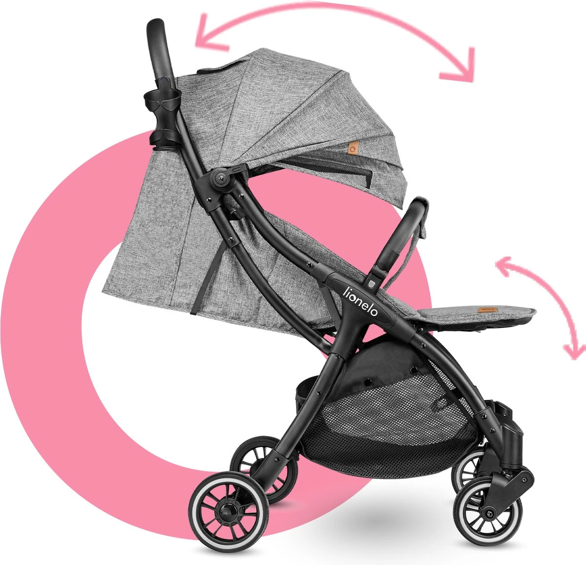 Lionelo Buggy Julie One - Kinderwagen Premium - Automatisch opvouwen - Wandelwagen tot 22 kg - Comfortabele zitje Lionelo Buggy Julie One - Kinderwagen Premium - Automatisch Opvouwen - Wandelwagen Tot 22 Kg - Comfortabele Zitje -Babyproducten Promotie Winkel 1200x1156 15