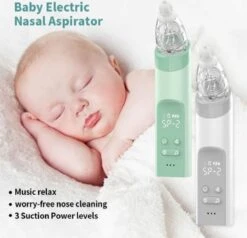 Merkloos Neusreininger Baby – Elektrische Neuszuiger – Neus Aspirator Met USB – Neuspeer & Blackhead Remover – Snotverwijderaar – Snoetenpoetser Peuter -Babyproducten Promotie Winkel 1200x1156