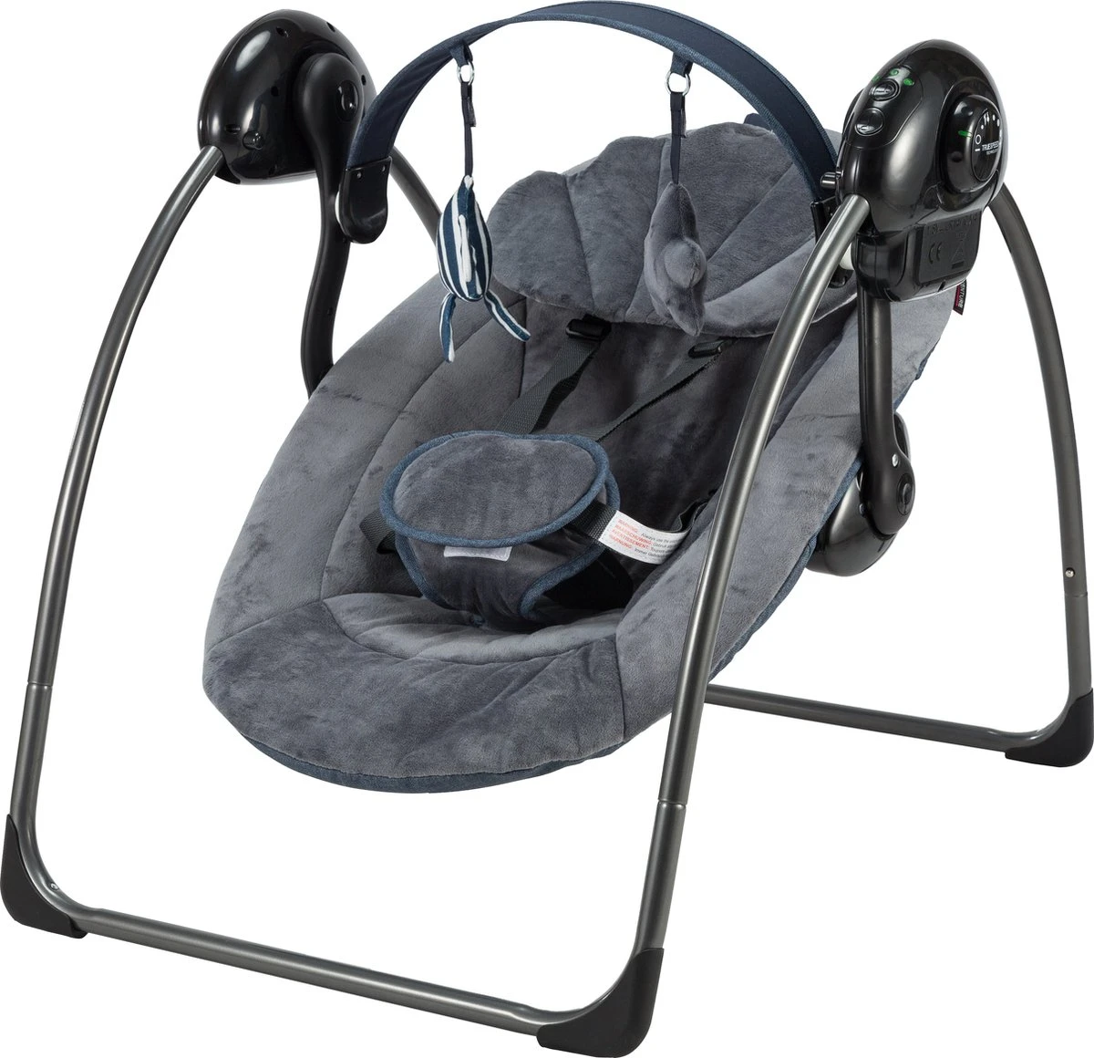X Adventure Baby Swing Elektrisch & Portable - Antraciet