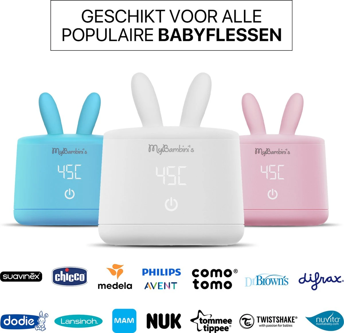MyBambini's Bottle Warmer Pro™ - Draagbare Baby Flessenwarmer voor Onderweg - Wit - Geschikt voor MAM, Lansinoh, NIP & Nanobebe (brede hals) MyBambini's Bottle Warmer Pro™ - Draagbare Baby Flessenwarmer Voor Onderweg - Wit - Geschikt Voor MAM, Lansinoh, NIP & Nanobebe (brede Hals) -Babyproducten Promotie Winkel 1200x1162 12