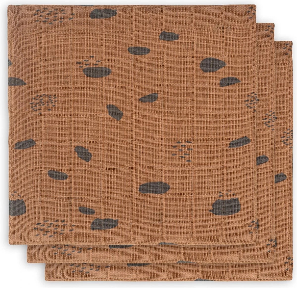 Jollein Hydrofiel Multidoek Spot 70x70cm - Caramel - 3 Stuks Jollein Hydrofiel Multidoek Spot 70x70cm - Caramel - 3 Stuks -Babyproducten Promotie Winkel 1200x1163 2