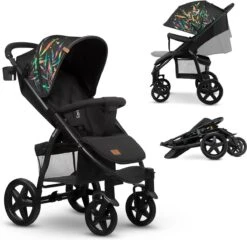 Lionelo Annet Plus - Kinderwagen 2in1 - Inklapsysteem - XXL Dakje - Tot 22 Kg