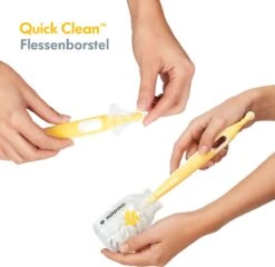 Medela Quick Clean Flessenborstel Met Speenreiniger En Standaard - Flexibele Borstel - Hygiënisch Wegzetten -Babyproducten Promotie Winkel 1200x1167 8