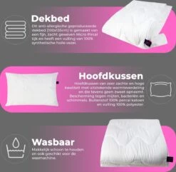 Kinderdekbed 2 In 1 KledingDroom® - 135x100 Cm Dekbed + 40x60 Kussen - Anti-allergisch Wasbaar -Babyproducten Promotie Winkel 1200x1172 2