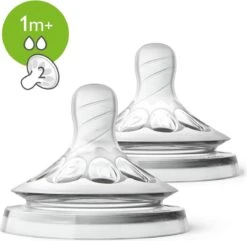 Philips AVENT Natural Speen - 1M+ - Langzame Toevoer - 2 Stuks -Babyproducten Promotie Winkel 1200x1172 3