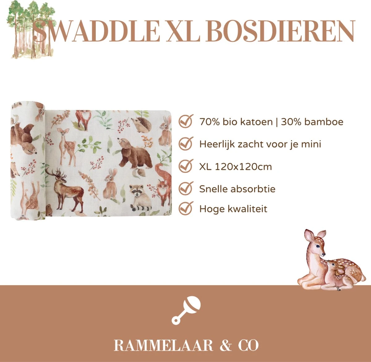 Hydrofiele Doek - Hydrofiele Doek XL - Bosdieren - 120x120cm - Multidoek - Hydrofiel - Swaddle - Hydrofiele Luier -XL - Bamboe - Hydrofieldoek - Hydrofieldoek Bosdieren - Omslagdoek Baby - Emmailloter Hydrofiele Doek - Hydrofiele Doek XL - Bosdieren - 120x120cm - Multidoek - Hydrofiel - Swaddle - Hydrofiele Luier -XL - Bamboe - Hydrofieldoek - Hydrofieldoek Bosdieren - Omslagdoek Baby - Emmailloter -Babyproducten Promotie Winkel 1200x1173 5