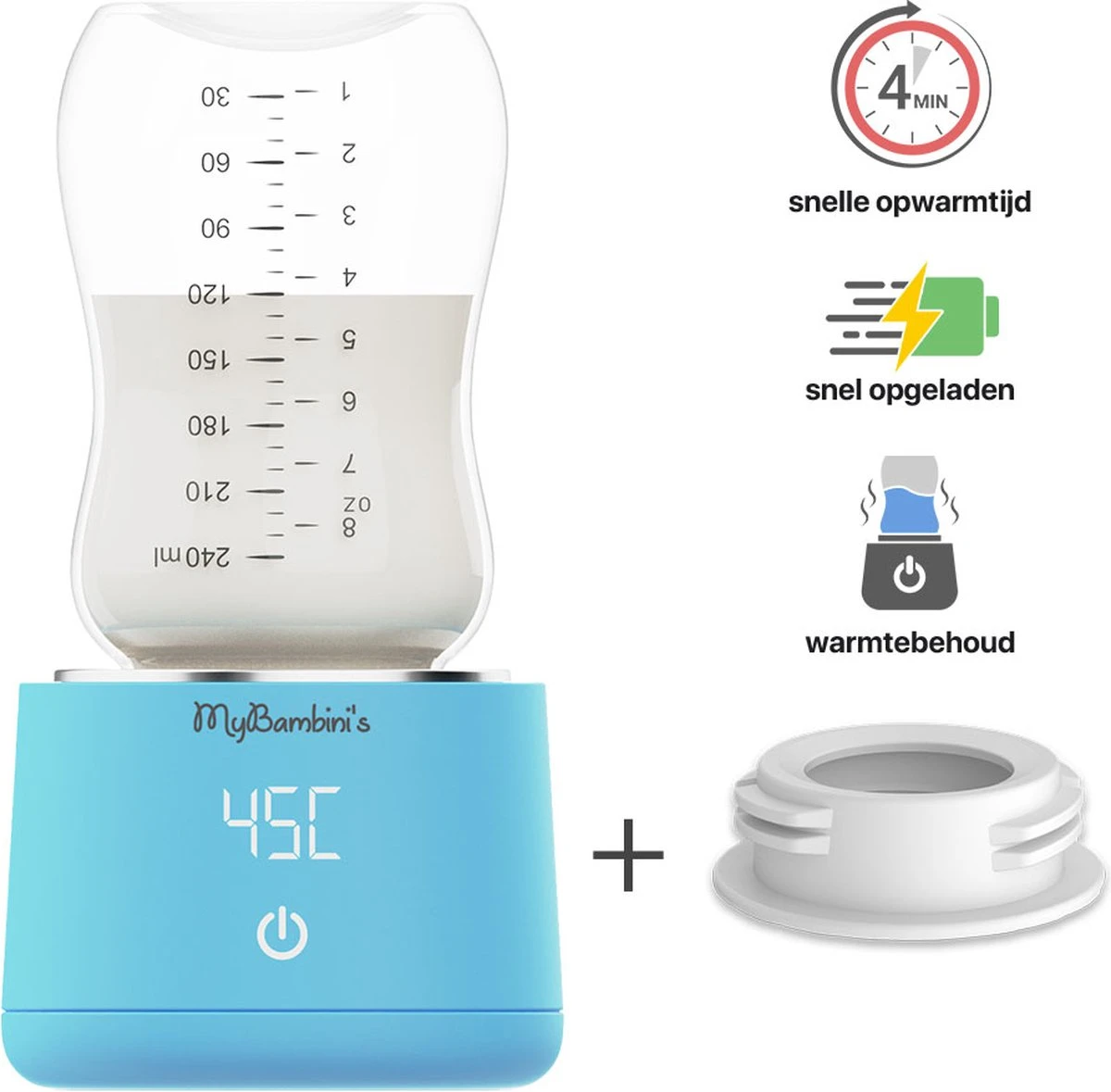 MyBambini's Bottle Warmer Pro™ - Draagbare Baby Flessenwarmer voor Onderweg - Blauw - Geschikt voor Smalle Hals Flessen van Dr. Brown's, Difrax, Medela & Nanobebe MyBambini's Bottle Warmer Pro™ - Draagbare Baby Flessenwarmer Voor Onderweg - Blauw - Geschikt Voor Smalle Hals Flessen Van Dr. Brown's, Difrax, Medela & Nanobebe -Babyproducten Promotie Winkel 1200x1179 16