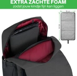 Brisby Slijtvaste Luiertas – Verzorgingstas - Two Tone Zwart En Donkergrijs - Inclusief Verschoonmatje - Isoleervakken - Met Geïntegreerde Kinderwagen Haken 2 Brisby Slijtvaste Luiertas – Verzorgingstas - Two Tone Zwart En Donkergrijs - Inclusief Verschoonmatje - Isoleervakken - Met Geïntegreerde Kinderwagen Haken -Babyproducten Promotie Winkel 1200x1179 22