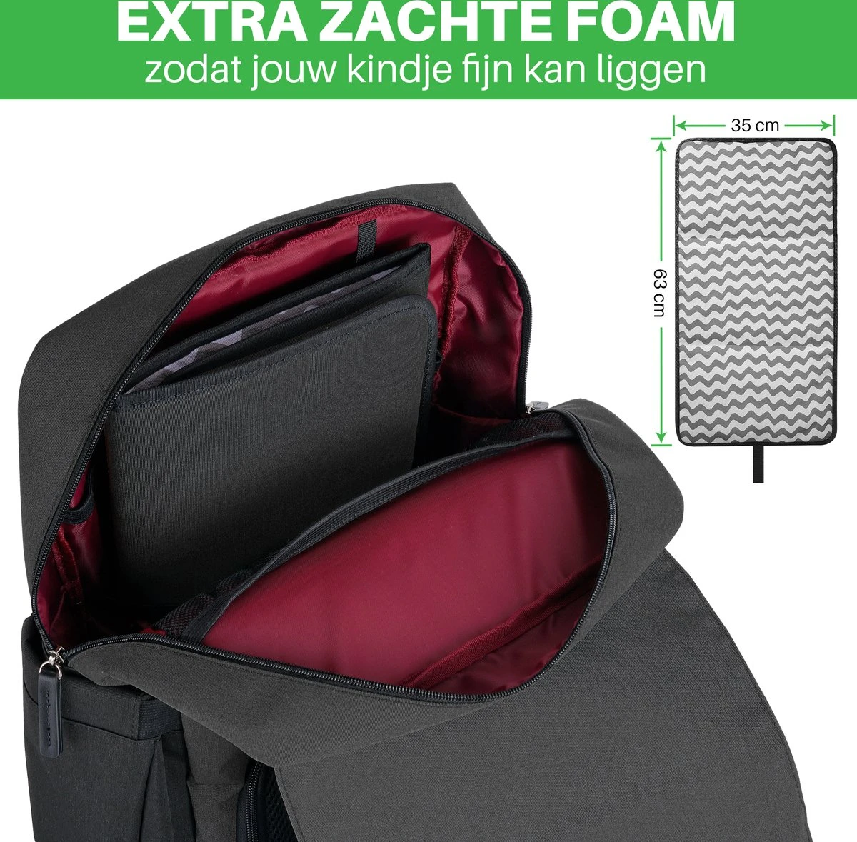 Brisby slijtvaste Luiertas – verzorgingstas - Two Tone Zwart en Donkergrijs - Inclusief Verschoonmatje - Isoleervakken - Met Geïntegreerde Kinderwagen haken Brisby Slijtvaste Luiertas – Verzorgingstas - Two Tone Zwart En Donkergrijs - Inclusief Verschoonmatje - Isoleervakken - Met Geïntegreerde Kinderwagen Haken -Babyproducten Promotie Winkel 1200x1179 22