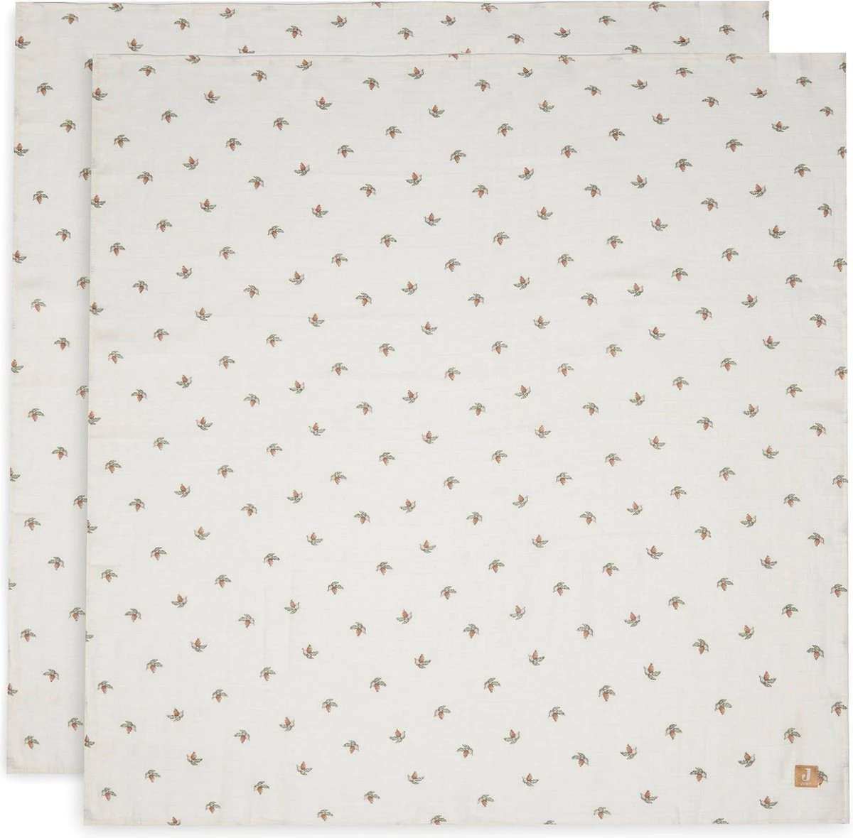 Jollein hydrofiele doek 115cm Rosehip 2pack Jollein Hydrofiele Doek 115cm Rosehip 2pack -Babyproducten Promotie Winkel