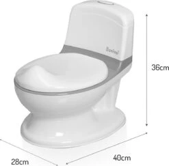 Baninni Kindertoilet Pippe Grijs -Babyproducten Promotie Winkel 1200x1181 1