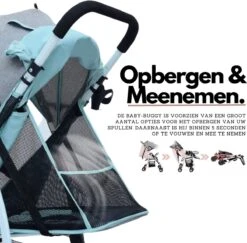 Child Supplies Buggy - Inklapbare Buggy - Baby Stroller - 3 In 1 - Kinderwagen - Blauw 6 Child Supplies Buggy - Inklapbare Buggy - Baby Stroller - 3 In 1 - Kinderwagen - Blauw -Babyproducten Promotie Winkel 1200x1181 13
