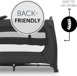Hauck Play N Relax Center Campingbedje - Zwart 10 Hauck Play N Relax Center Campingbedje - Zwart -Babyproducten Promotie Winkel 1200x1181 15