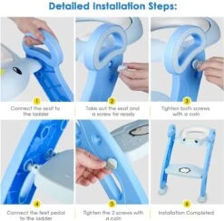 Buxibo Kinder WC Met Opstapje - WC Bril Kind - Kinderzitting WC - Toilet Verkleiner - Toilettrainer - Blauw 16 Buxibo Kinder WC Met Opstapje - WC Bril Kind - Kinderzitting WC - Toilet Verkleiner - Toilettrainer - Blauw -Babyproducten Promotie Winkel 1200x1181 4