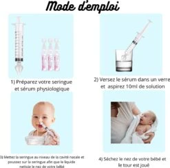 Kit 2 Neusspuit, Babyneusreiniger, Neusreiniger - Neuszuiger - Sucker Snot - Babyneuspomp - Snot Suckers Baby's -Babyproducten Promotie Winkel 1200x1188 3