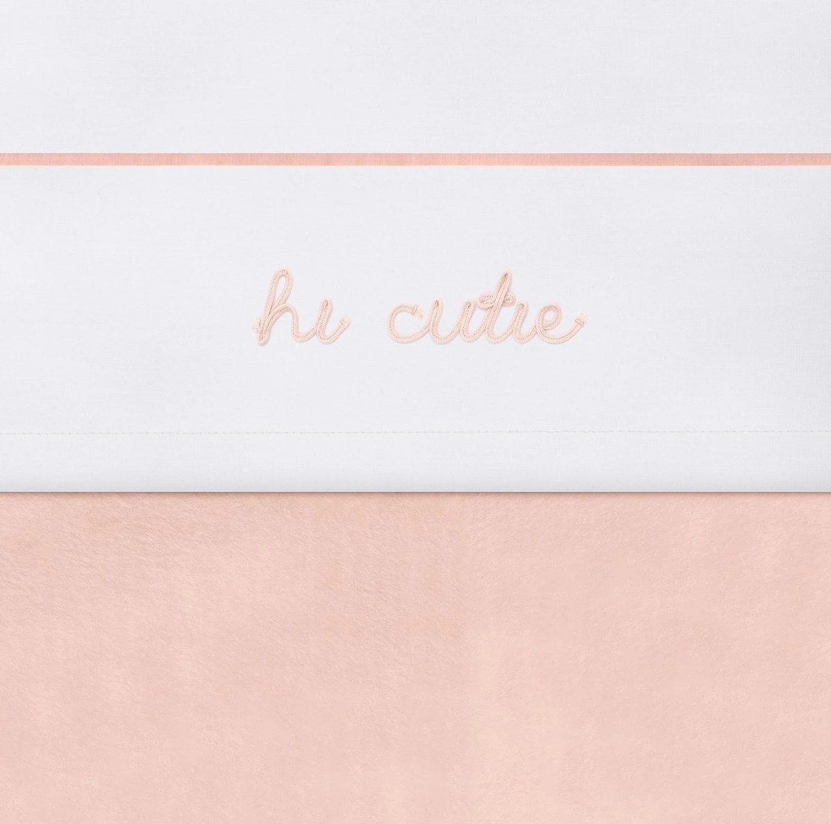 Jollein Baby Laken Ledikant 120x150cm Hi cutie - Pale Pink Jollein Baby Laken Ledikant 120x150cm Hi Cutie - Pale Pink -Babyproducten Promotie Winkel 1200x1189 5