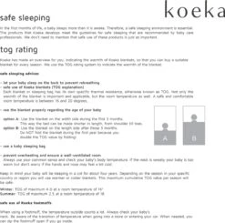 Koeka Napa Dekentje Voor Wieg - Katoen Met Cotton Fleece - Wit -Babyproducten Promotie Winkel 1200x1191 13