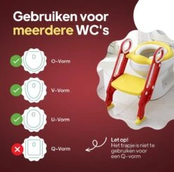 Merkloos Wc Verkleiner Met Trapje - Wc Verkleiner - Toilettrainer - Toiletverkleiner - 2 Tot 7 Jaar -Babyproducten Promotie Winkel 1200x1191 5