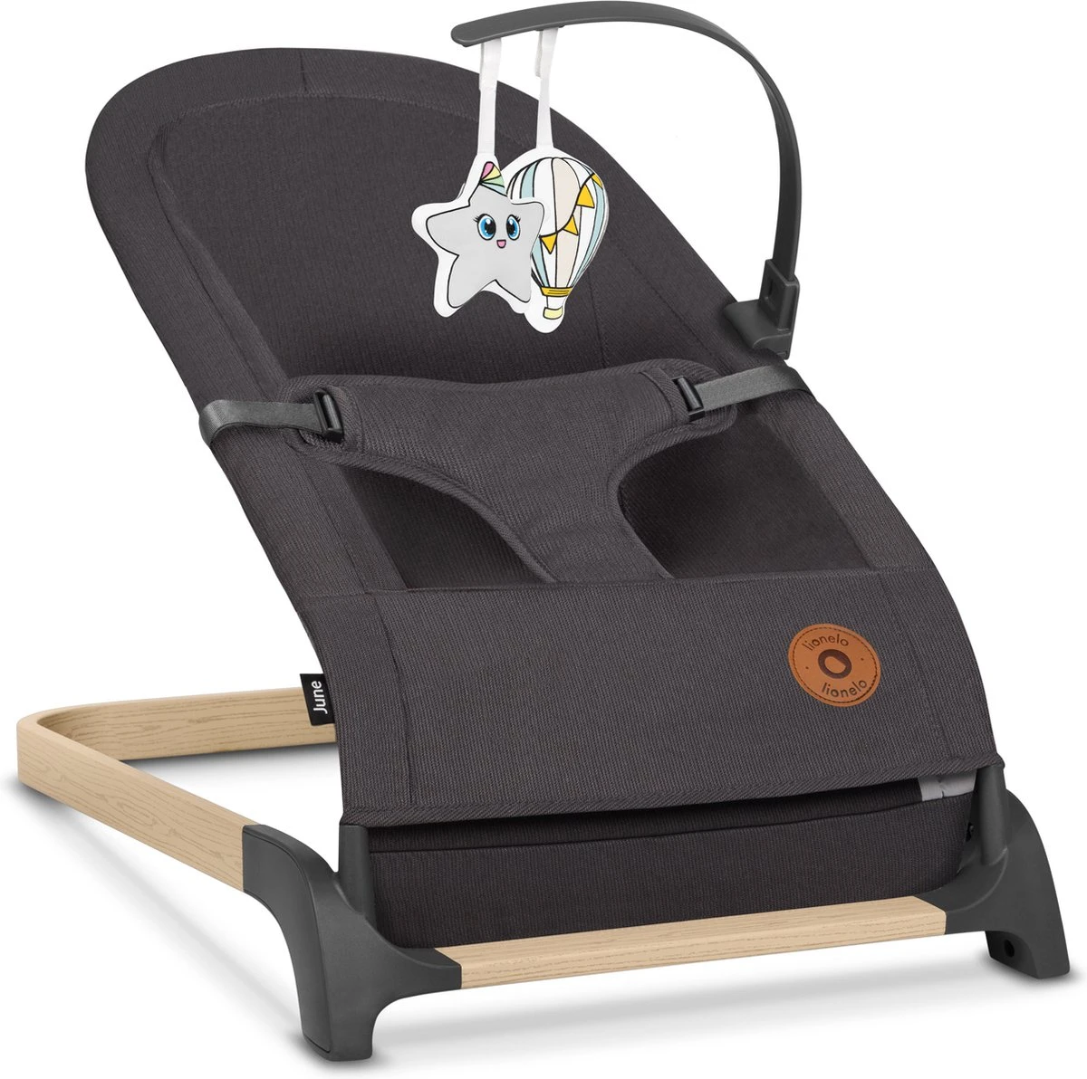 Lionelo June - Babyschommel - tot 9 kg - 3-punts veiligheidsgordels - Lichtgewicht Lionelo June - Babyschommel - Tot 9 Kg - 3-punts Veiligheidsgordels - Lichtgewicht -Babyproducten Promotie Winkel 1200x1192 18