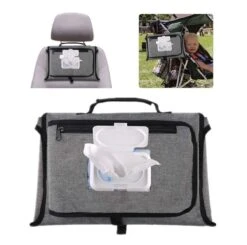 Verschoningsmatje Opvouwbaar - Verzorgingsmatje Voor Onderweg - Aankleedkussen - Traveltas - Diaperbag -Babyproducten Promotie Winkel 1200x1192 9