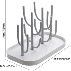 Ever Home Flessen Droogrek - Baby Flessenrek - Afdruiprek Baby - Droogrek - Drying Rack - Wit 6 Ever Home Flessen Droogrek - Baby Flessenrek - Afdruiprek Baby - Droogrek - Drying Rack - Wit -Babyproducten Promotie Winkel 1200x1194 4