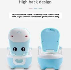 Merkloos Plaspotje Koe | Plaspotje Kind | Potje Peuter | Potje Met Deksel | WC Potje Peuter | WC Verkleiner | Opstapje | Blauw -Babyproducten Promotie Winkel 1200x1195
