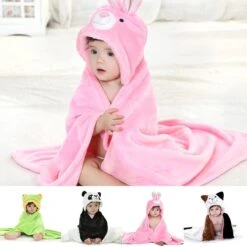 Multifunctionele Baby Fleecedeken Met Capuchon Konijn | Badcape Baby En Peuters | Deken Kinderen | Wikkeldeken | Dekentje Baby & Peuter 0-3 Jaar | Babydeken | Kraamcadeau | Babycape | Fleece Deken | Kraam | Maxi Cosi Deken | Dier | Roze| Meisje -Babyproducten Promotie Winkel 1200x1198 32