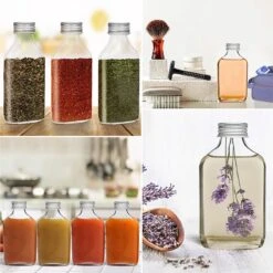 Belle Vous Mini 100ml Glazen Flask Likeur Flessen Met Zilveren Doppen & Trechter (20 Pak) – Lege Schroefdop Miniatuur Flessen Voor Huwelijk & Feesten – Alcohol, Schnaps, Whisky, Shots & Drankjes -Babyproducten Promotie Winkel 1200x1198 48