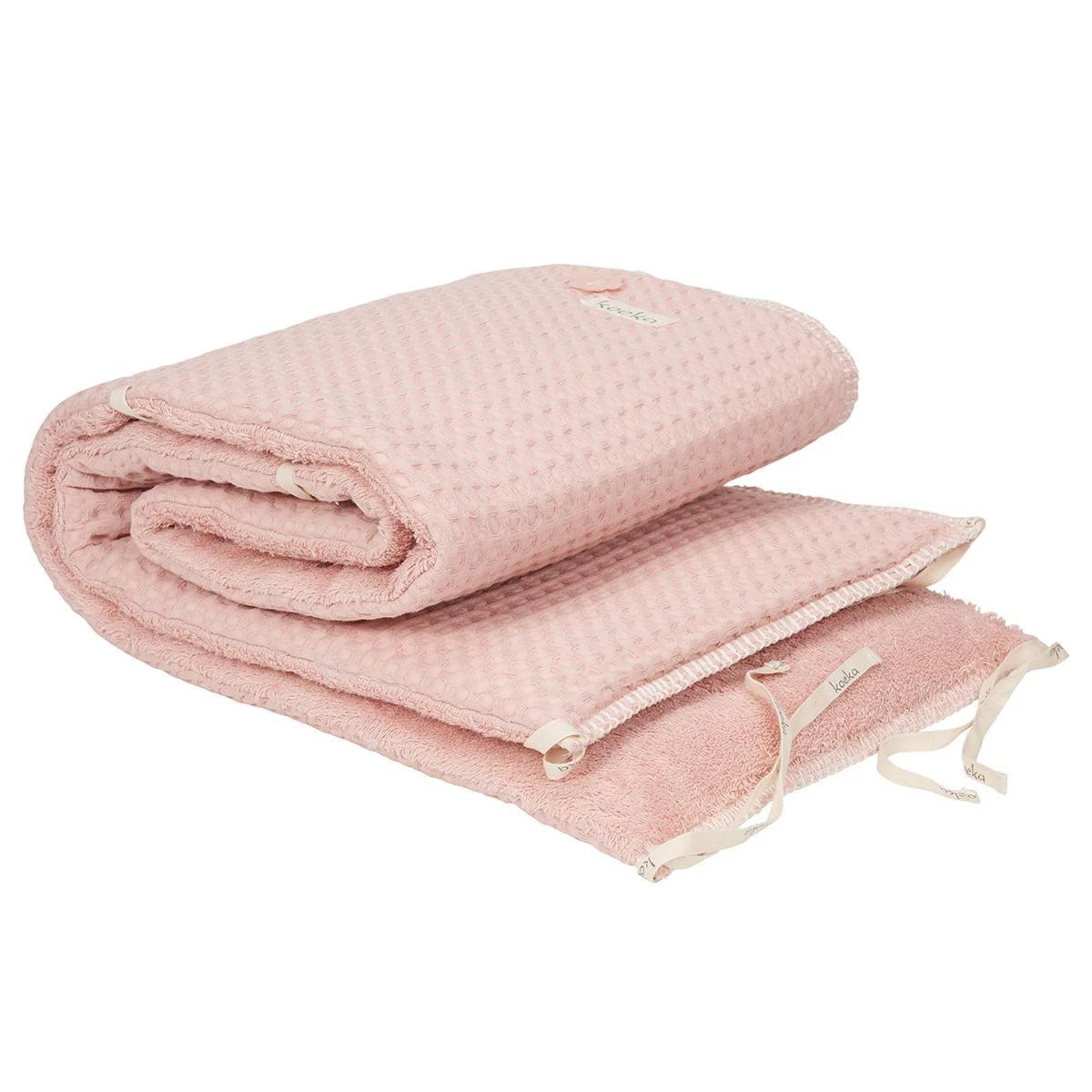 Koeka Boxbumper Amsterdam - roze 180x30cm Koeka Boxbumper Amsterdam - Roze 180x30cm -Babyproducten Promotie Winkel 1200x1200 1003