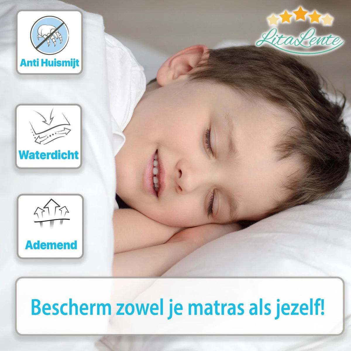 2x LitaLente Matrasbeschermer Waterdicht Babybedje 60x120 cm - Ledikant Molton 60x120 - Baby Matrasbeschermer 60x120cm - Waterdicht en ademend huismijtwerend matrasvernieuwer matrashoes - Hoeslakenbadstof - Antibacteriëel - Rondom Elastiek 2x LitaLente Matrasbeschermer Waterdicht Babybedje 60x120 Cm - Ledikant Molton 60x120 - Baby Matrasbeschermer 60x120cm - Waterdicht En Ademend Huismijtwerend Matrasvernieuwer Matrashoes - Hoeslakenbadstof - Antibacteriëel - Rondom Elastiek -Babyproducten Promotie Winkel 1200x1200 1090