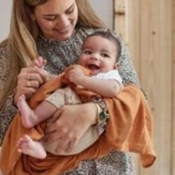 Jollein Baby Deken Wieg 75x100cm Basic Knit - Caramel -Babyproducten Promotie Winkel 1200x1200 1100