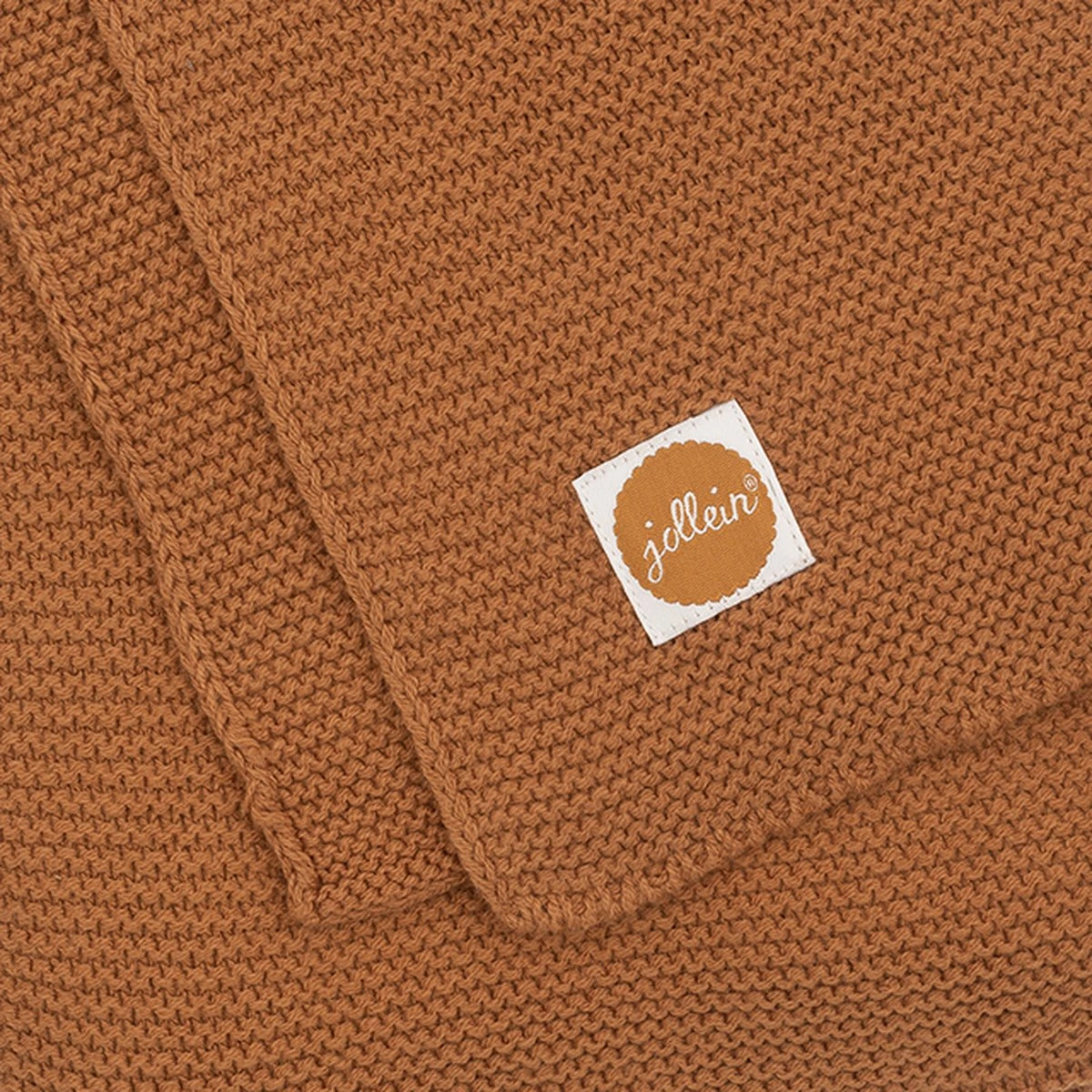 Jollein Baby Deken Ledikant 100x150cm Basic Knit - Caramel Jollein Baby Deken Ledikant 100x150cm Basic Knit - Caramel -Babyproducten Promotie Winkel 1200x1200 1104