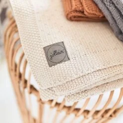 Jollein Baby Deken Wieg 75x100cm Bliss Knit - Nougat -Babyproducten Promotie Winkel 1200x1200 1127